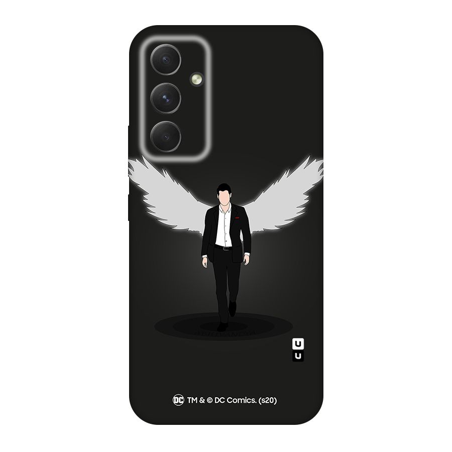 Lucifer Minimalistic Archangel Art Original Polycarbonate Back Case for Galaxy A54