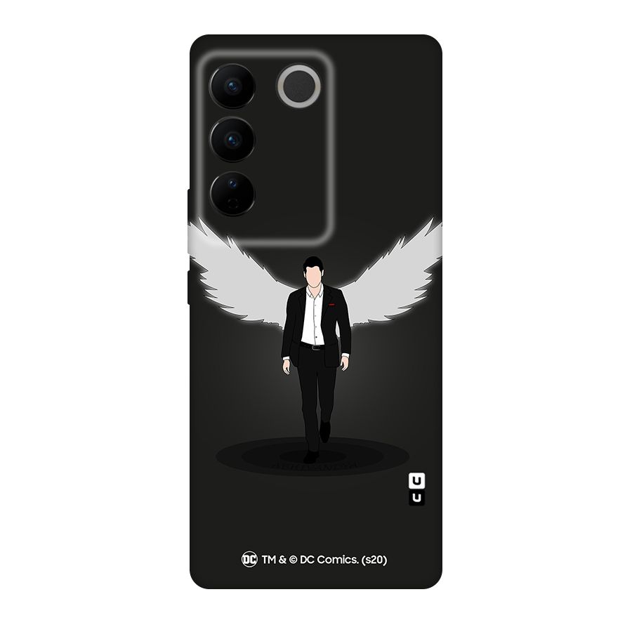 Lucifer Minimalistic Archangel Art Original Polycarbonate Back Case for Vivo V27