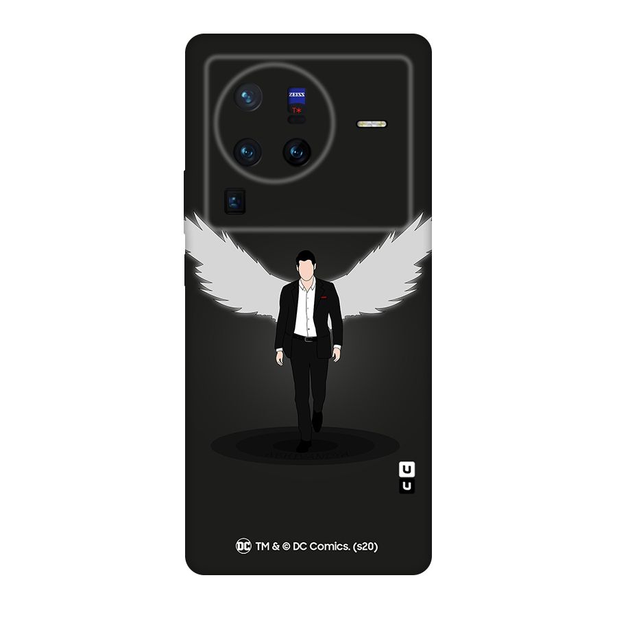 Lucifer Minimalistic Archangel Art Original Polycarbonate Back Case for Vivo X80