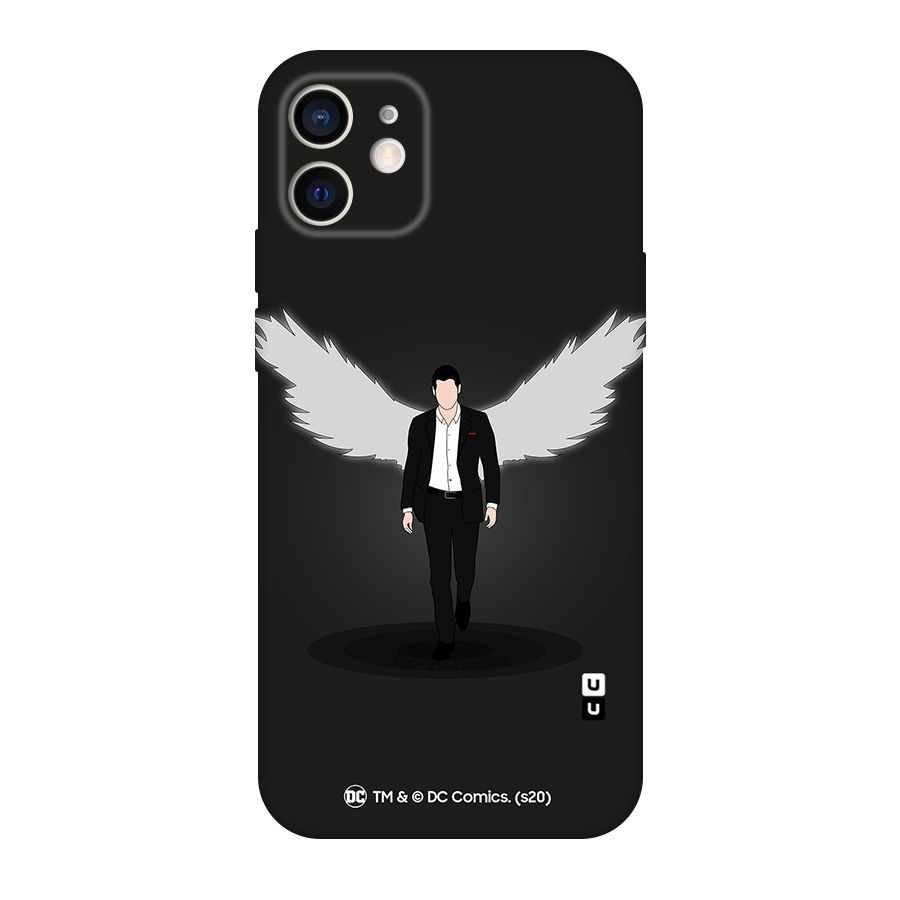 Lucifer Minimalistic Archangel Art Original Polycarbonate Back Case for iPhone 12