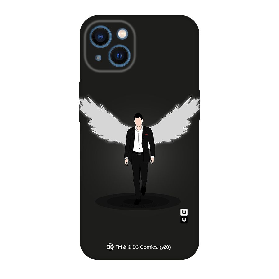 Lucifer Minimalistic Archangel Art Original Polycarbonate Back Case for iPhone 13