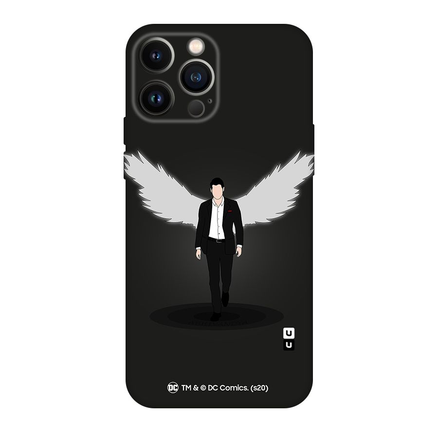 Lucifer Minimalistic Archangel Art Original Polycarbonate Back Case for iPhone 13 Pro Max