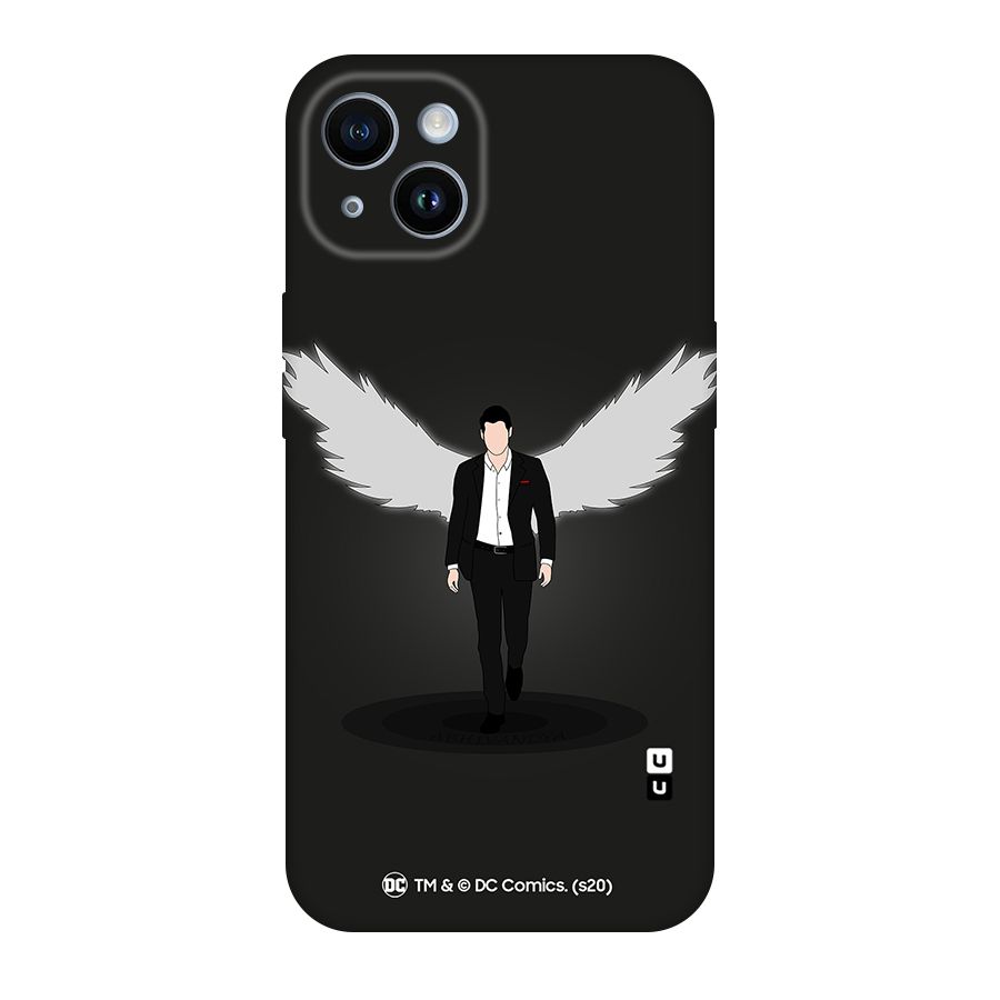 Lucifer Minimalistic Archangel Art Original Polycarbonate Back Case for iPhone 14