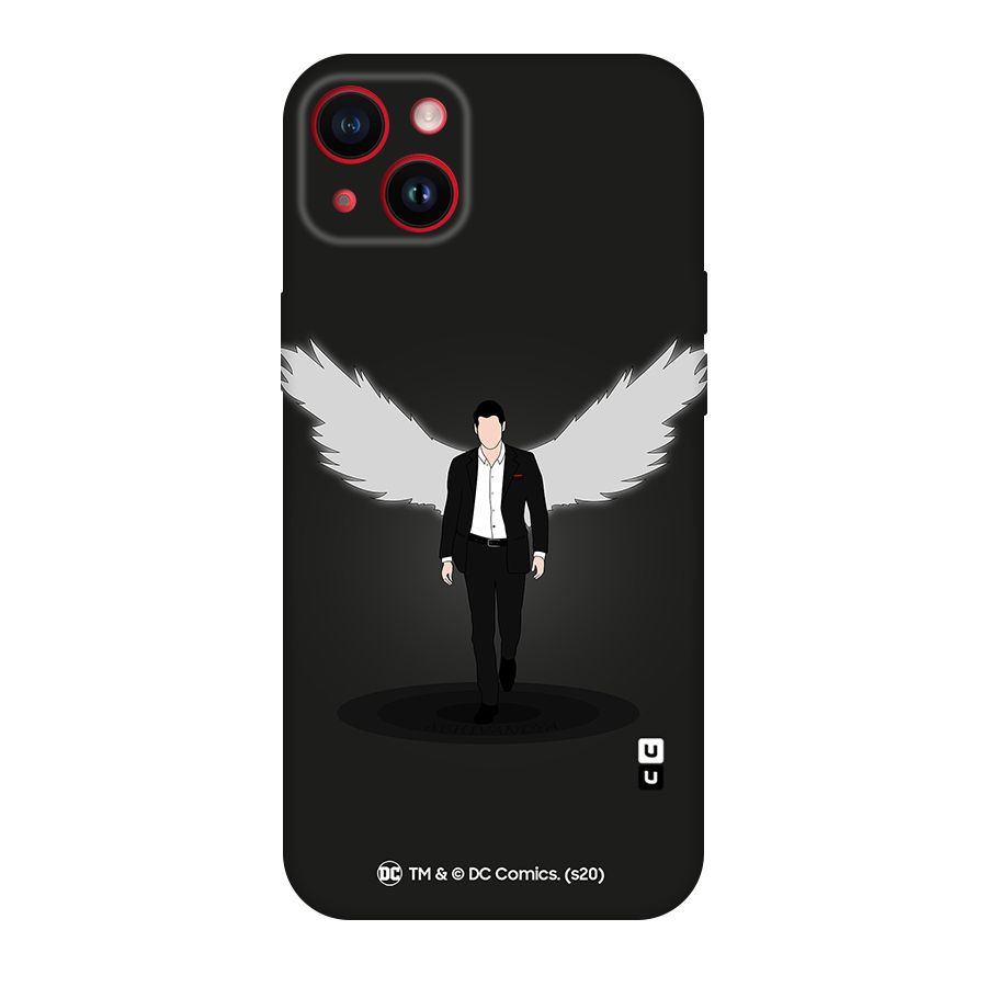 Lucifer Minimalistic Archangel Art Original Polycarbonate Back Case for iPhone 14 Plus