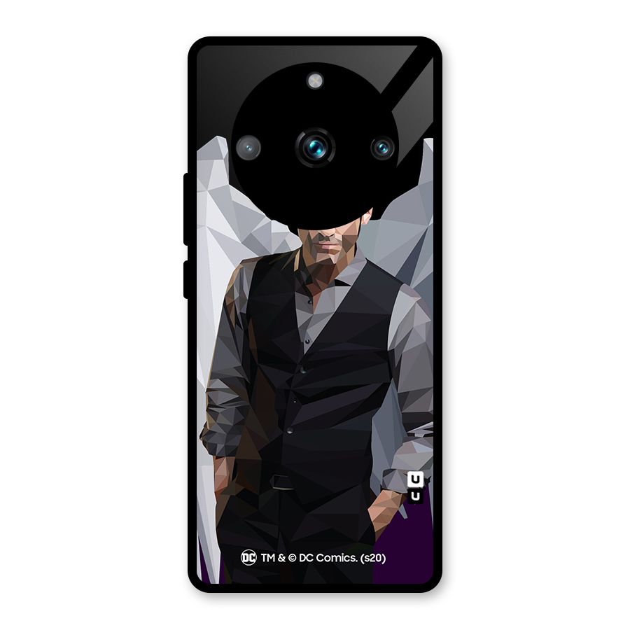 Lucifer Morningstar Art Abstract Glass Back Case for Realme 11 Pro Plus