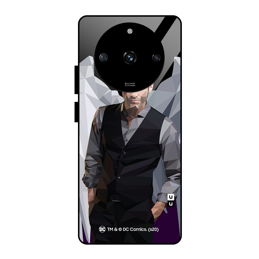 Lucifer Morningstar Art Abstract Glass Back Case for Realme Narzo 60 5G