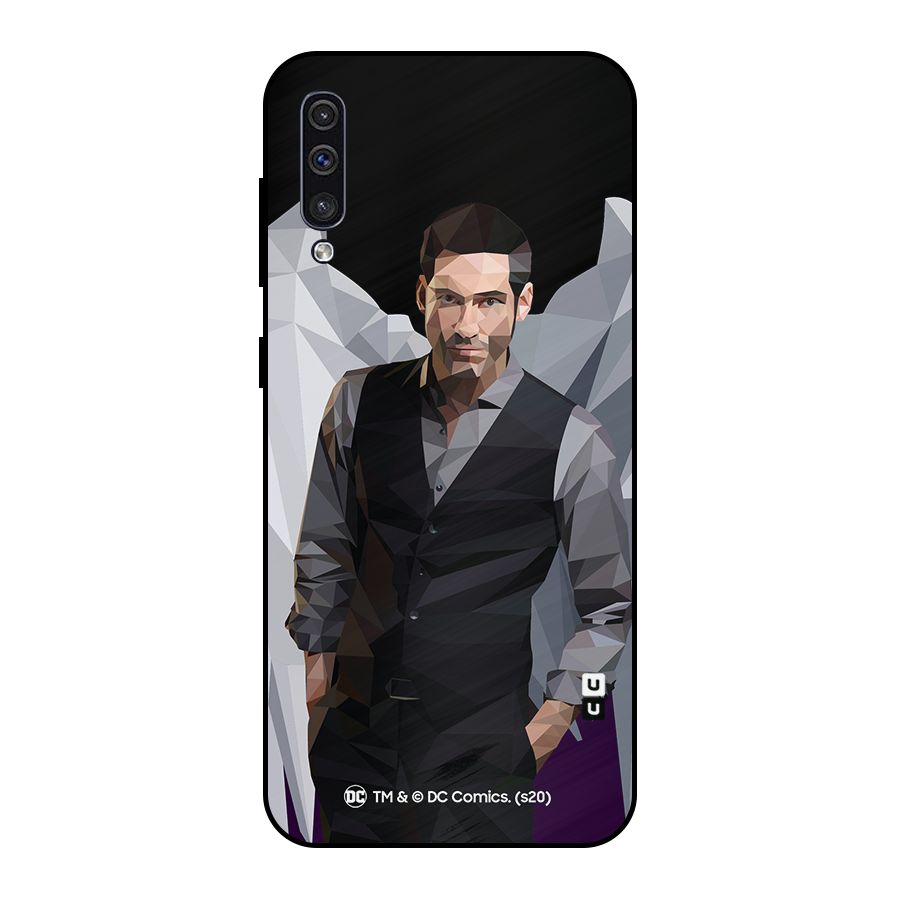 Lucifer Morningstar Art Abstract Metal Back Case for Galaxy A50