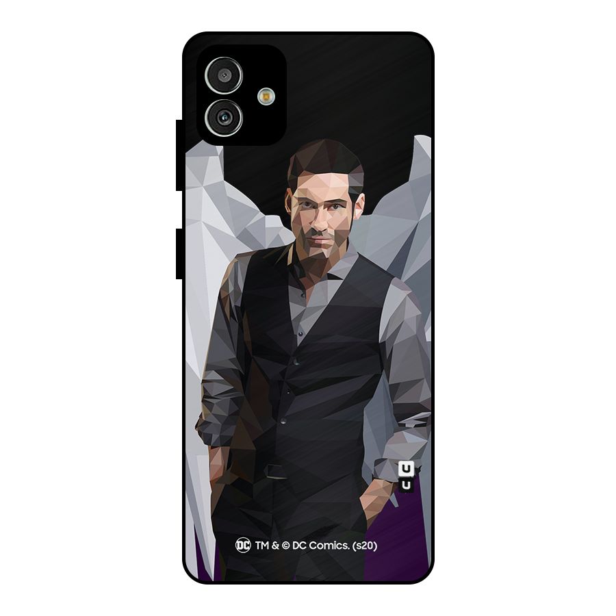 Lucifer Morningstar Art Abstract Metal Back Case for Galaxy M13 5G
