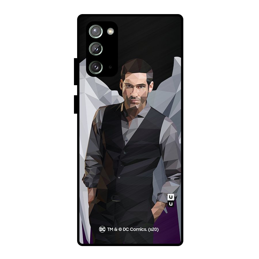 Lucifer Morningstar Art Abstract Metal Back Case for Galaxy Note 20