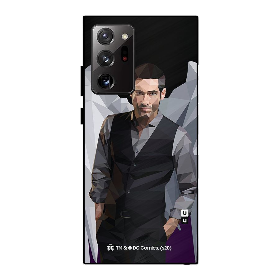 Lucifer Morningstar Art Abstract Metal Back Case for Galaxy Note 20 Ultra