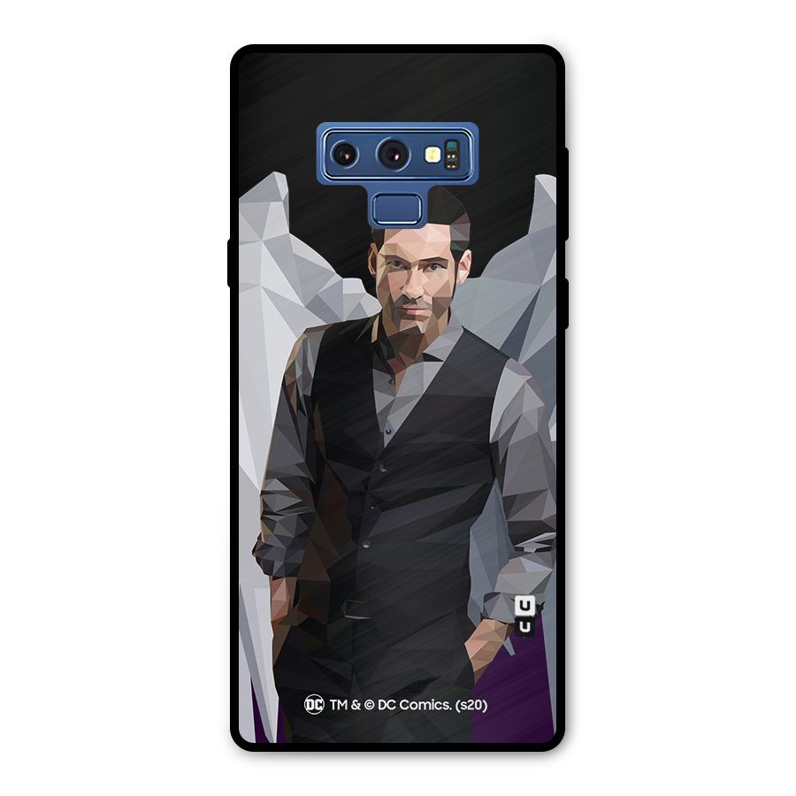 Lucifer Morningstar Art Abstract Metal Back Case for Galaxy Note 9