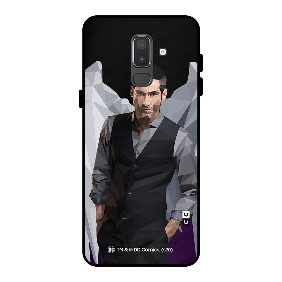Lucifer Morningstar Art Abstract Metal Back Case for Galaxy On8 (2018)