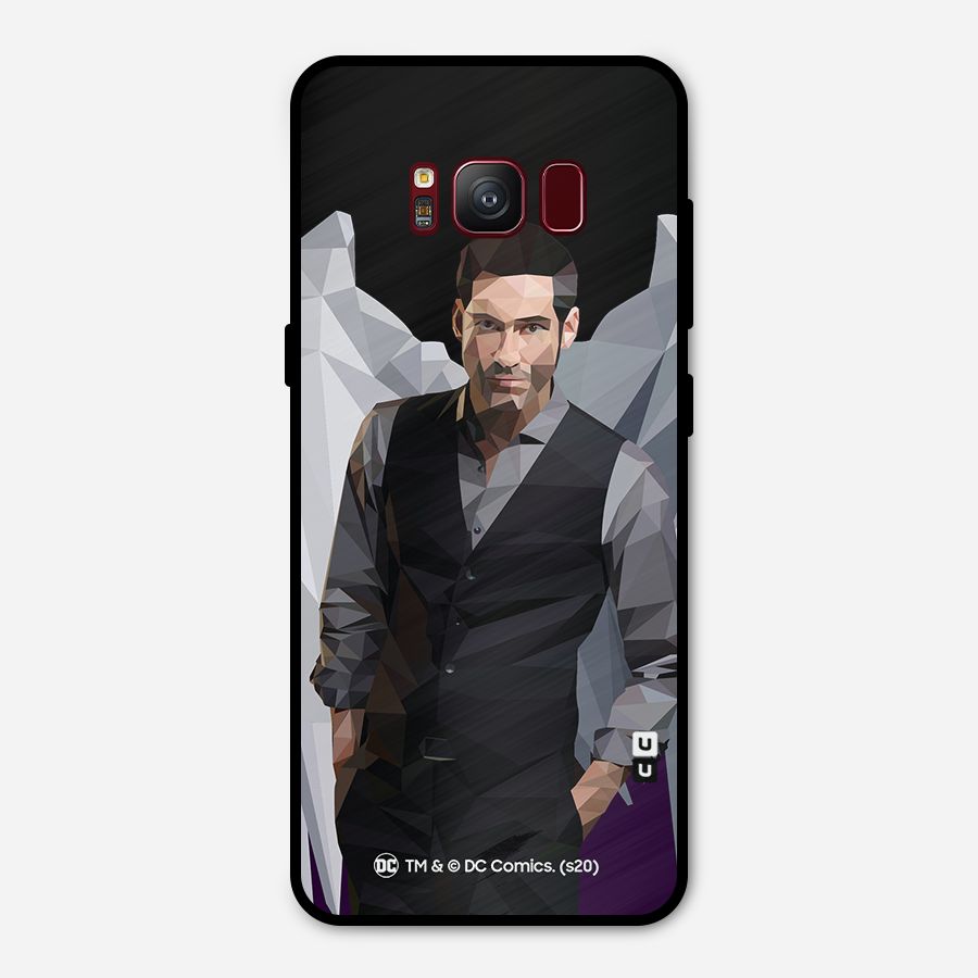 Lucifer Morningstar Art Abstract Metal Back Case for Galaxy S8