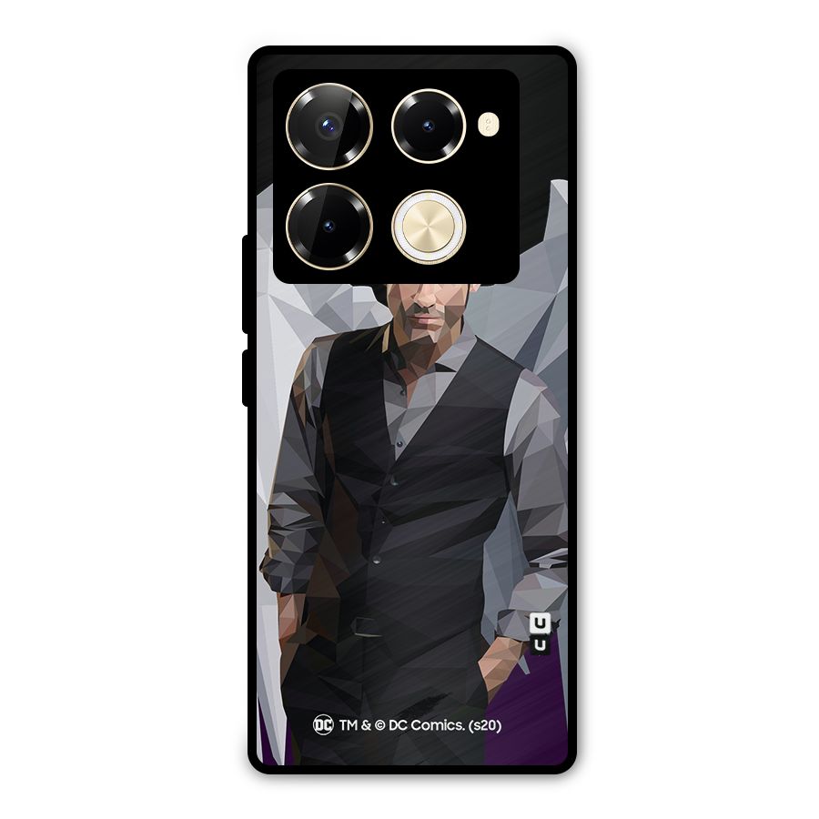 Lucifer Morningstar Art Abstract Metal Back Case for Infinix Note 40 Pro Plus