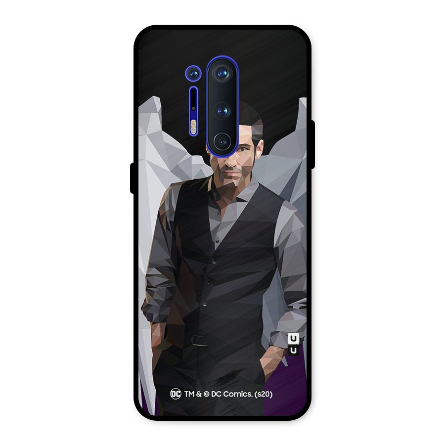 Lucifer Morningstar Art Abstract Metal Back Case for OnePlus 8 Pro