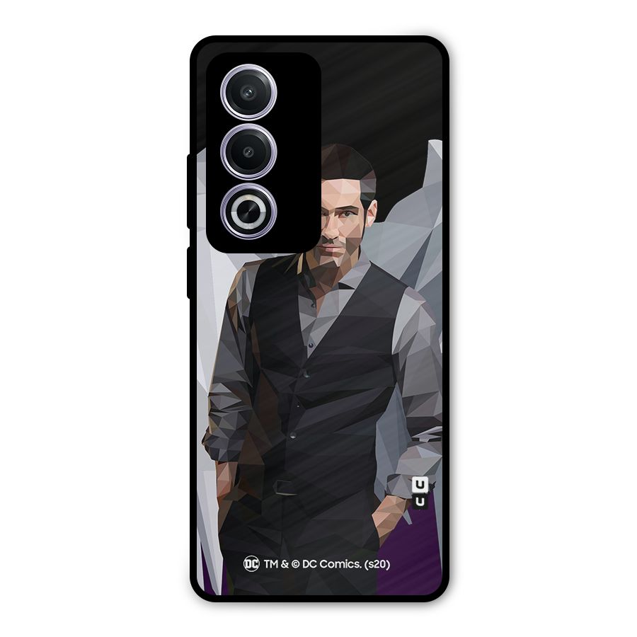Lucifer Morningstar Art Abstract Metal Back Case for Oppo A3 Pro