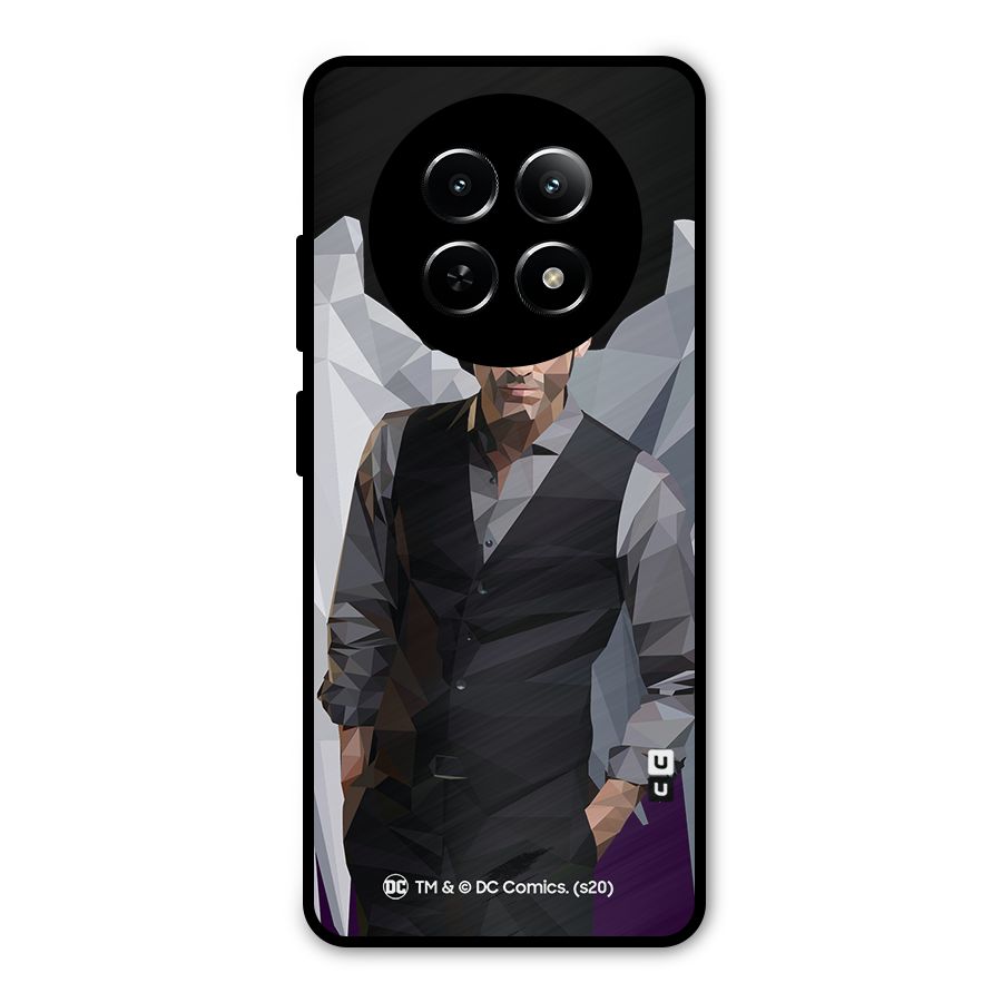 Lucifer Morningstar Art Abstract Metal Back Case for Realme 12x 5G