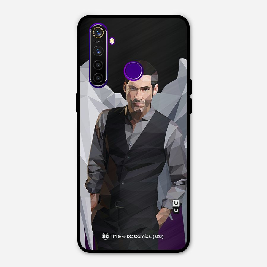 Lucifer Morningstar Art Abstract Metal Back Case for Realme 5 Pro