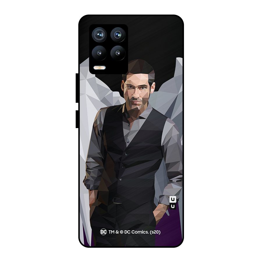 Lucifer Morningstar Art Abstract Metal Back Case for Realme 8 Pro