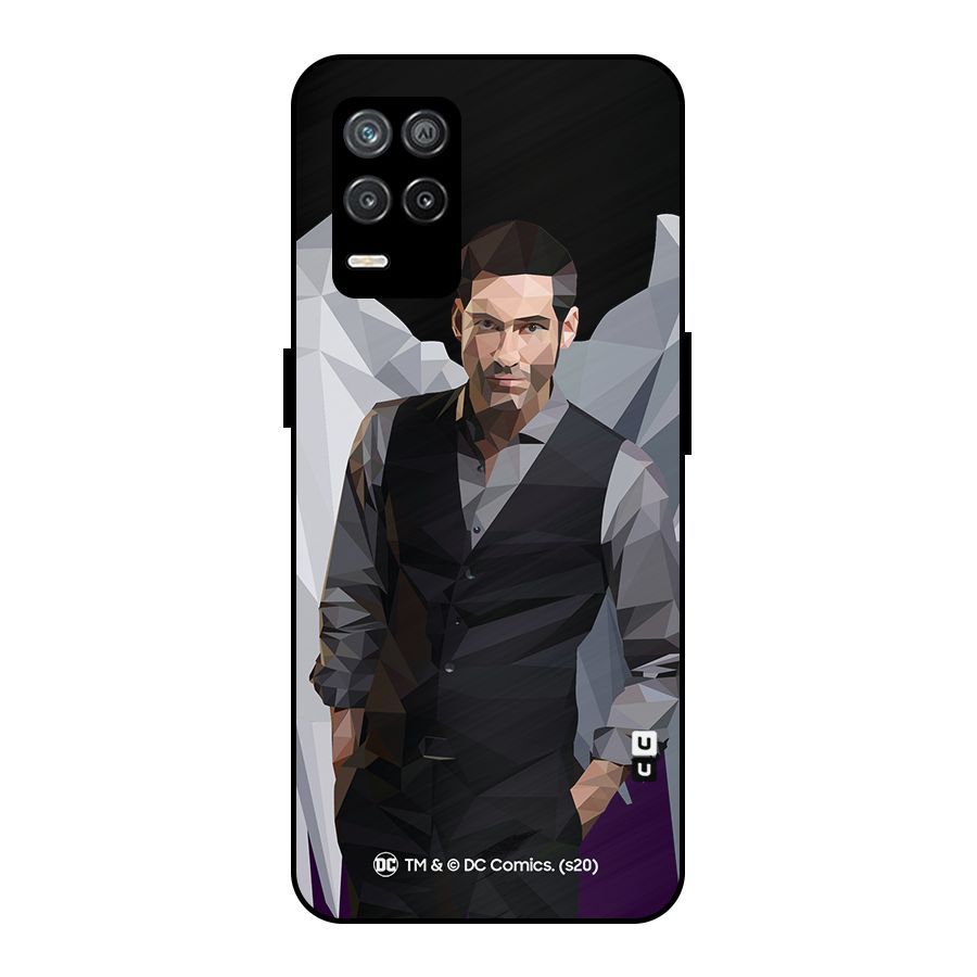 Lucifer Morningstar Art Abstract Metal Back Case for Realme 9 5G