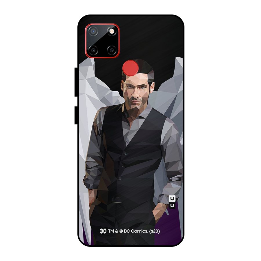 Lucifer Morningstar Art Abstract Metal Back Case for Realme C12