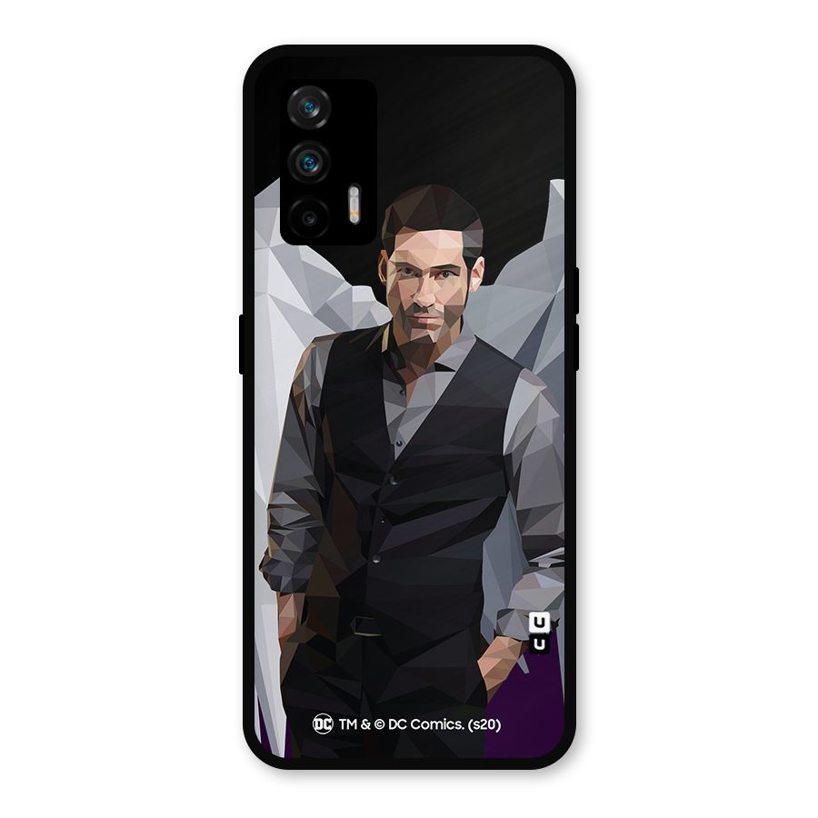 Lucifer Morningstar Art Abstract Metal Back Case for Realme GT 5G