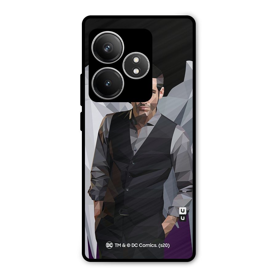 Lucifer Morningstar Art Abstract Metal Back Case for Realme GT 6T