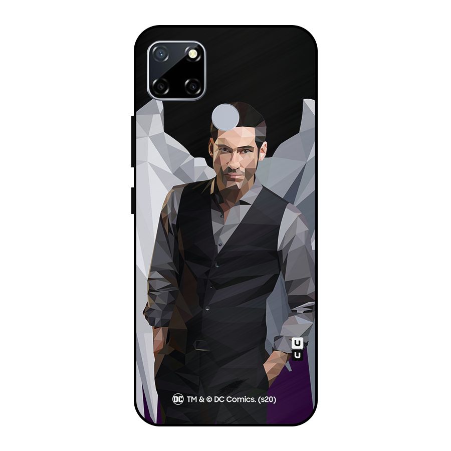 Lucifer Morningstar Art Abstract Metal Back Case for Realme Narzo 20