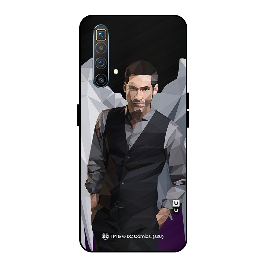 Lucifer Morningstar Art Abstract Metal Back Case for Realme X3