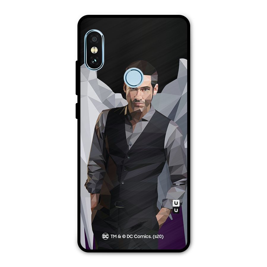 Lucifer Morningstar Art Abstract Metal Back Case for Redmi Note 5 Pro