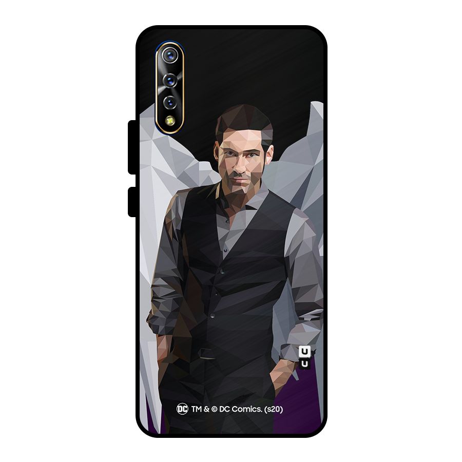 Lucifer Morningstar Art Abstract Metal Back Case for Vivo S1
