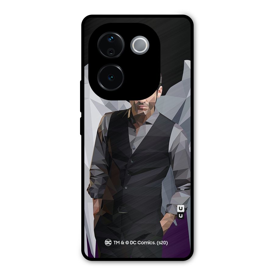 Lucifer Morningstar Art Abstract Metal Back Case for Vivo T3 Pro