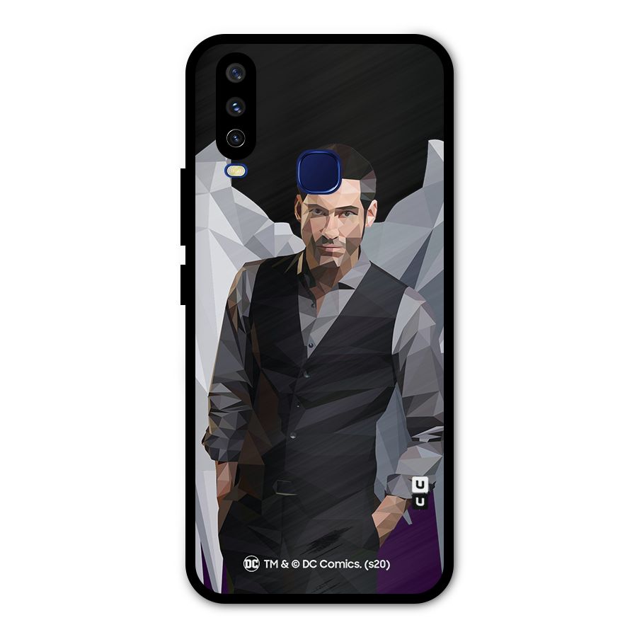 Lucifer Morningstar Art Abstract Metal Back Case for Vivo V17