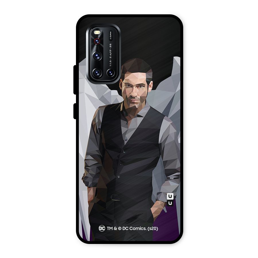 Lucifer Morningstar Art Abstract Metal Back Case for Vivo V19
