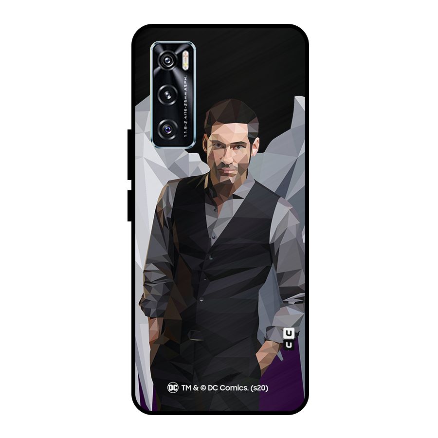 Lucifer Morningstar Art Abstract Metal Back Case for Vivo V20 SE