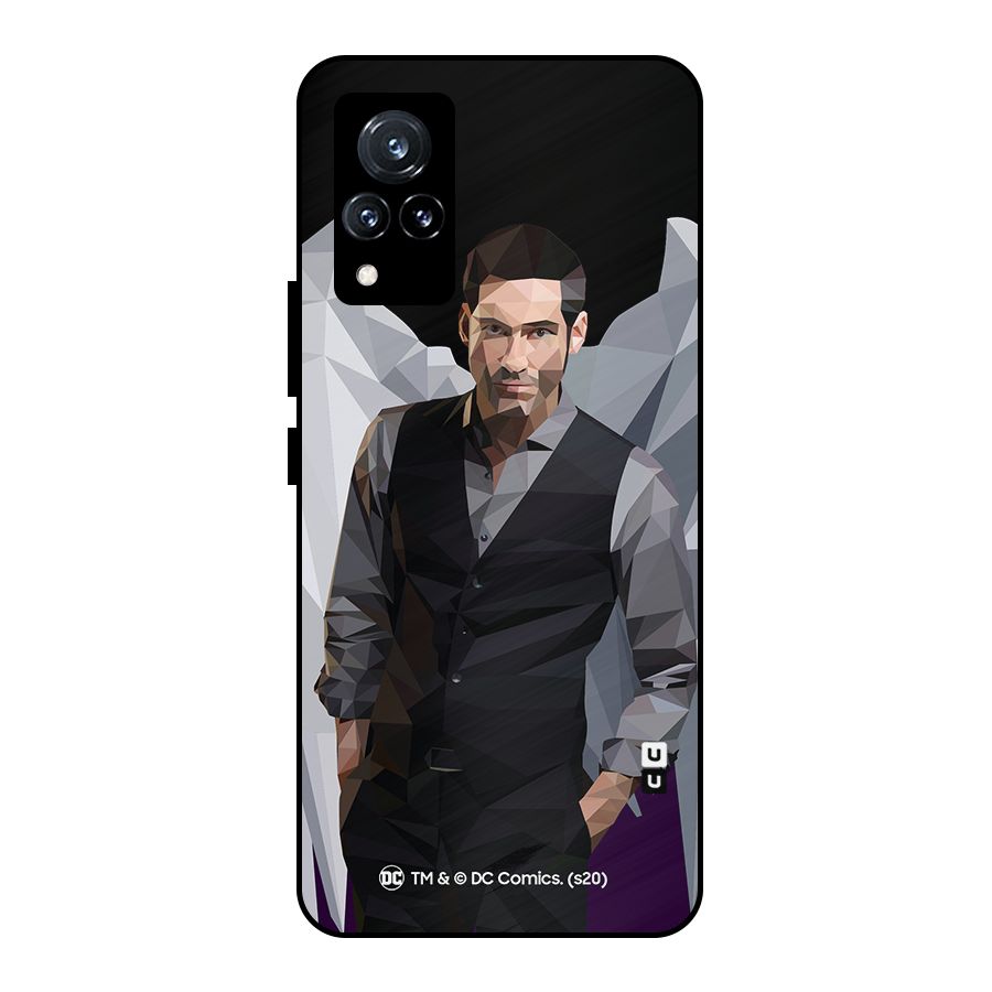 Lucifer Morningstar Art Abstract Metal Back Case for Vivo V21 5G