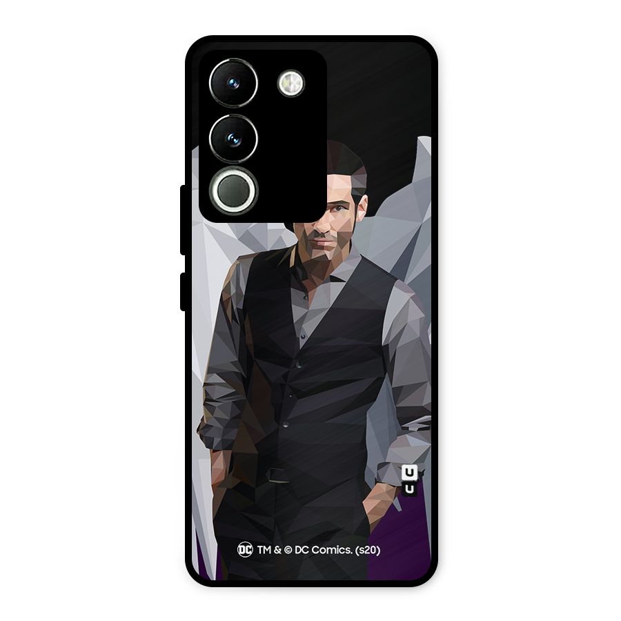 Lucifer Morningstar Art Abstract Metal Back Case for Vivo Y200