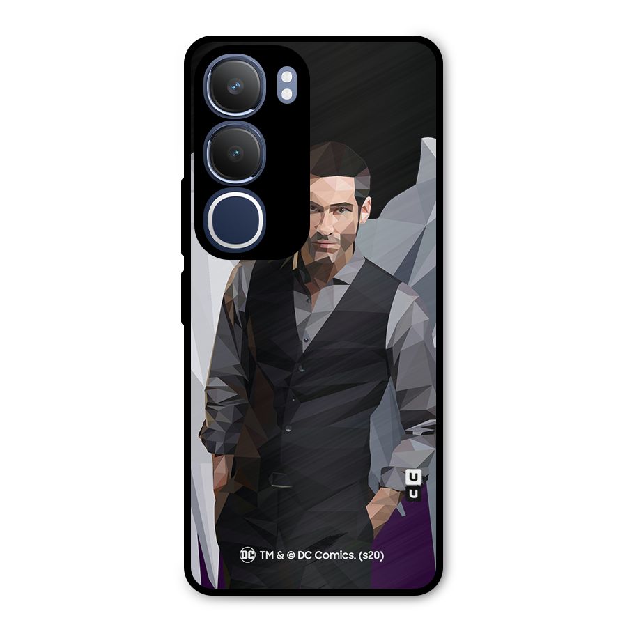 Lucifer Morningstar Art Abstract Metal Back Case for Vivo Y29