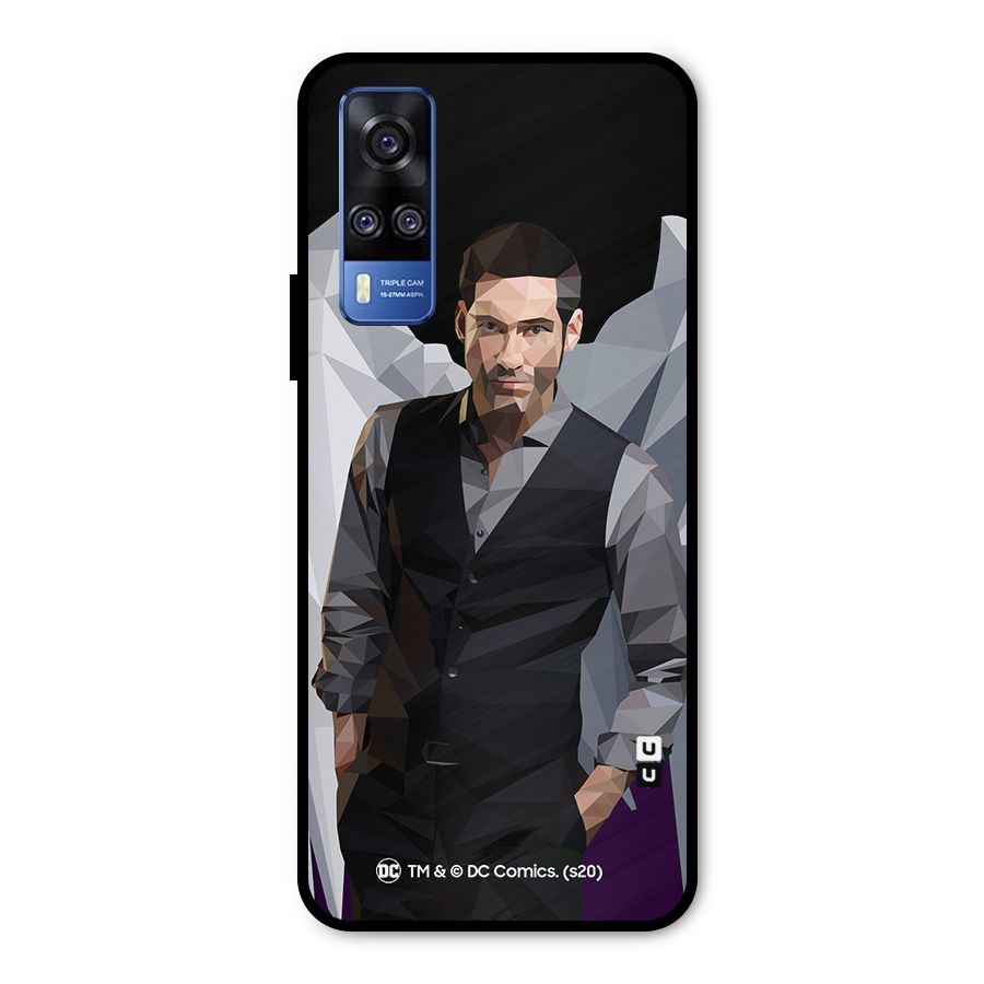 Lucifer Morningstar Art Abstract Metal Back Case for Vivo Y51A