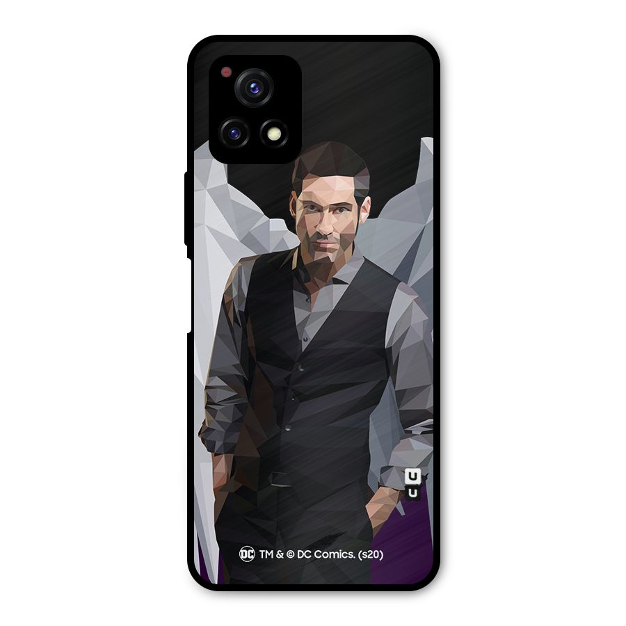 Lucifer Morningstar Art Abstract Metal Back Case for Vivo Y72 5G