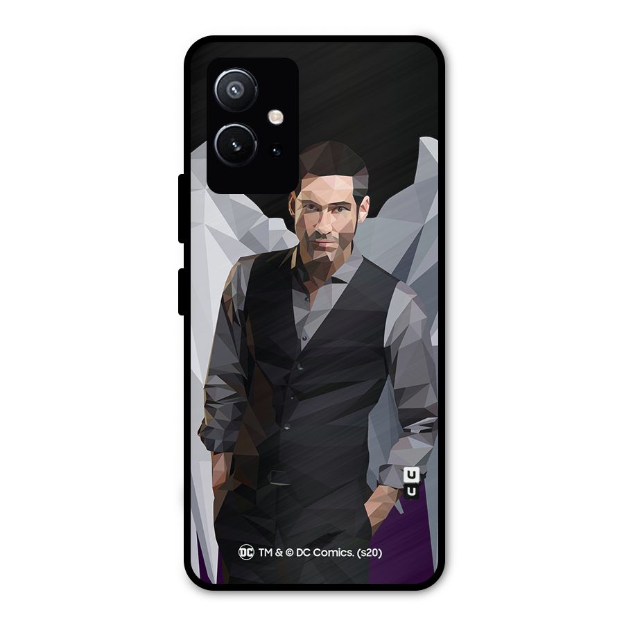 Lucifer Morningstar Art Abstract Metal Back Case for Vivo Y75 5G