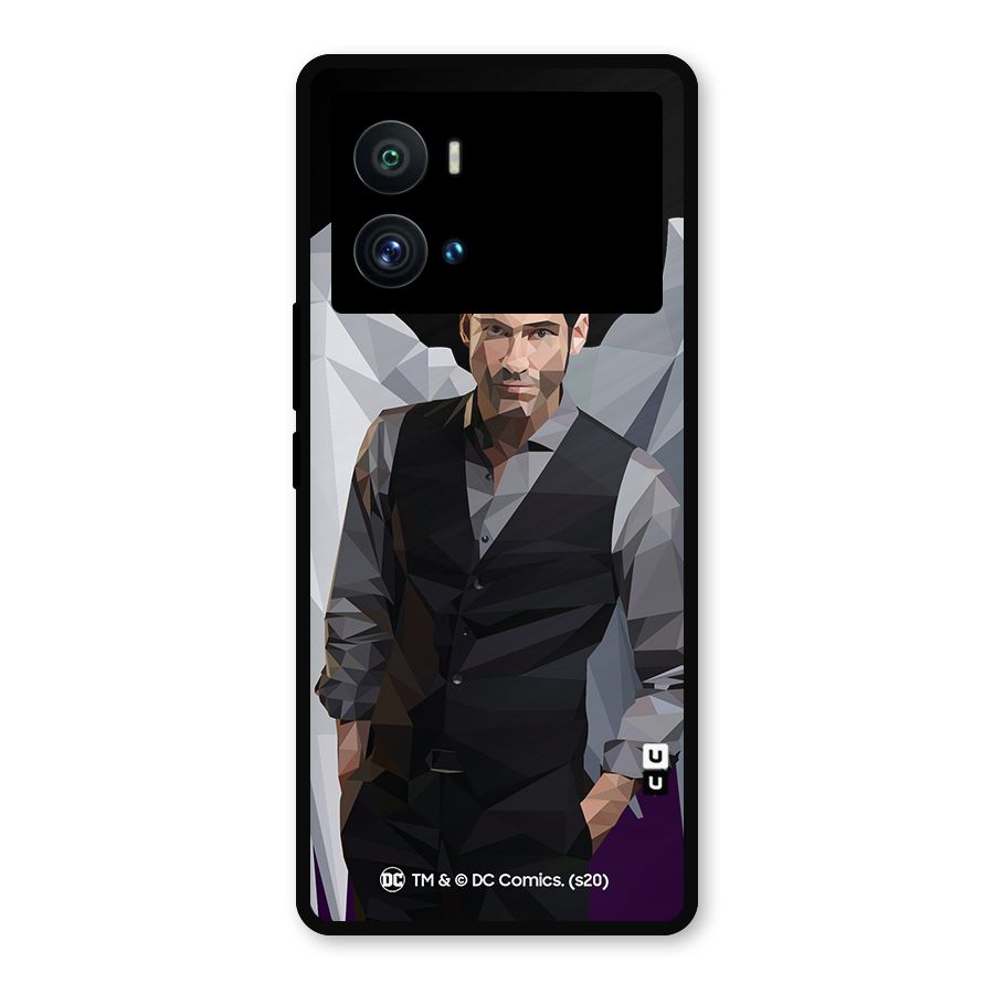 Lucifer Morningstar Art Abstract Metal Back Case for iQOO 9 Pro