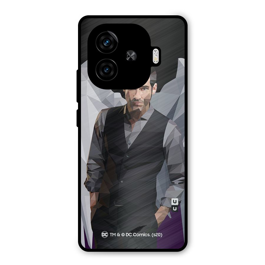 Lucifer Morningstar Art Abstract Metal Back Case for iQOO Neo 10R