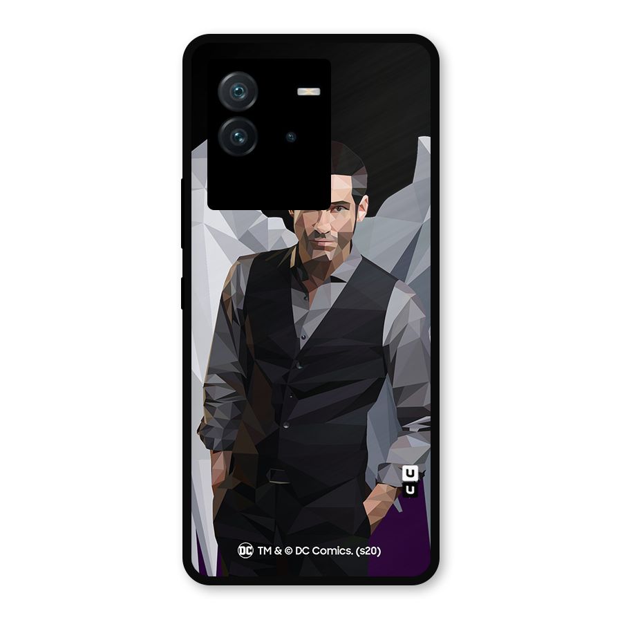 Lucifer Morningstar Art Abstract Metal Back Case for iQOO Neo 6 5G