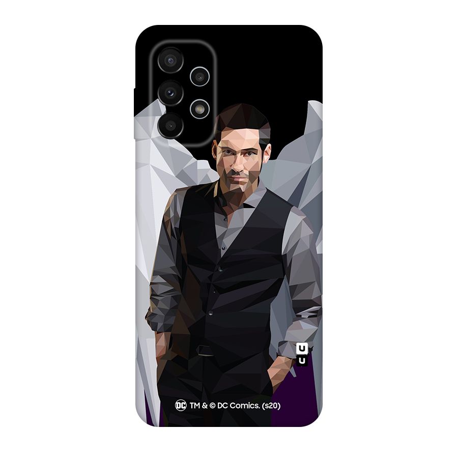 Lucifer Morningstar Art Abstract Original Polycarbonate Back Case for Galaxy A23