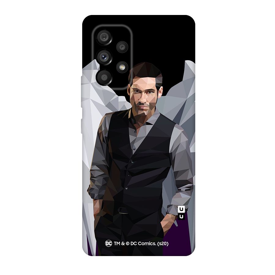 Lucifer Morningstar Art Abstract Original Polycarbonate Back Case for Galaxy A53 5G