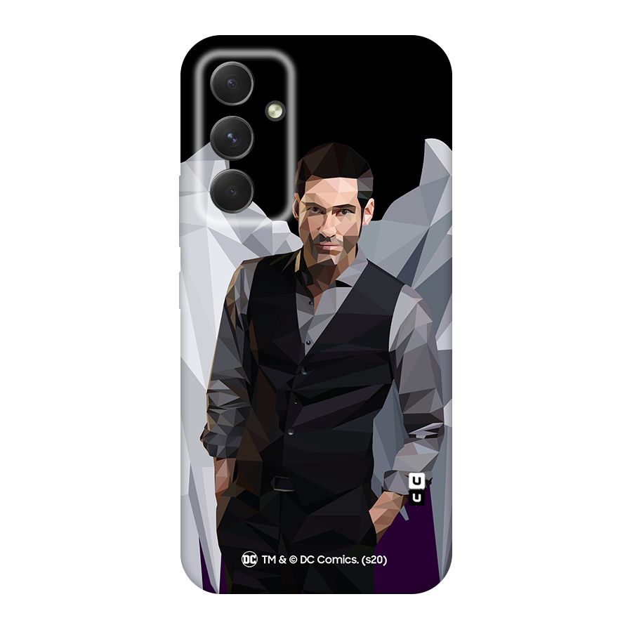 Lucifer Morningstar Art Abstract Original Polycarbonate Back Case for Galaxy A54