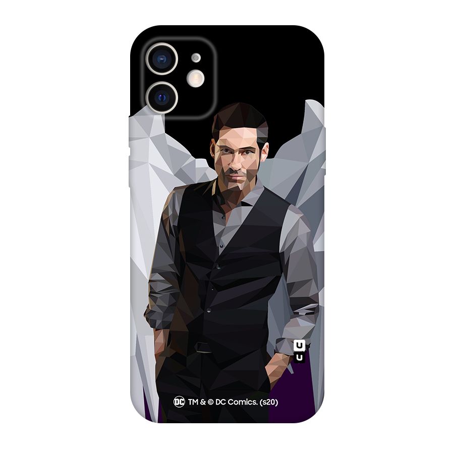 Lucifer Morningstar Art Abstract Original Polycarbonate Back Case for iPhone 12