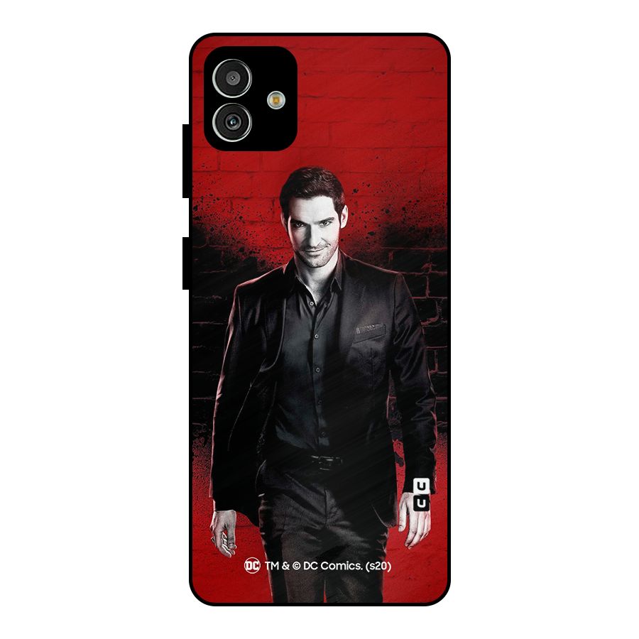 Lucifer Morningstar Wings Shadow Metal Back Case for Galaxy M13 5G
