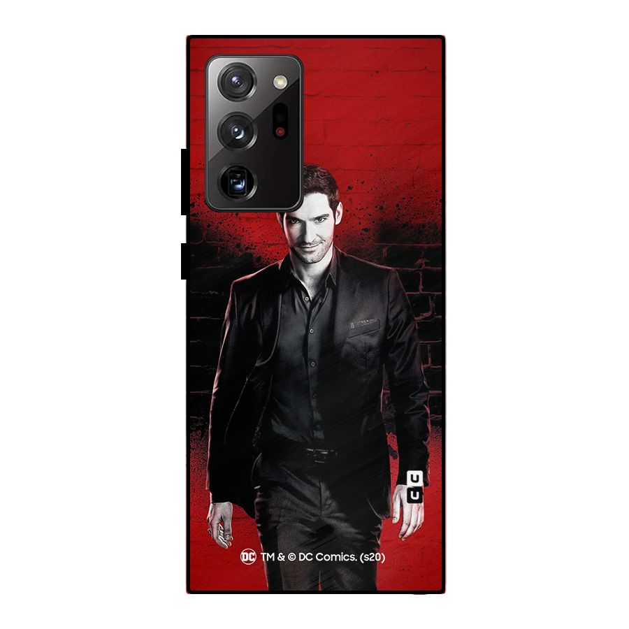 Lucifer Morningstar Wings Shadow Metal Back Case for Galaxy Note 20 Ultra